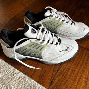 Nike Golf Black and White Athletic Sneakers